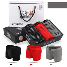 Magnet Boxer Shorts Men Health Underwear Potent Magnetic Therapy Boxer Shorts Men's Quality Cotton Underpants Brand Plus Size