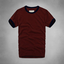 2017 summer t shirt men's short-sleeved 100% cotton T-shirt men bottoming shirt solid color Casual clothes Male Tops & Tees