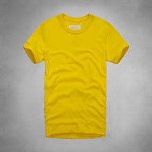 2017 summer t shirt men's short-sleeved 100% cotton T-shirt men bottoming shirt solid color Casual clothes Male Tops & Tees