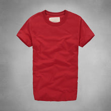 2017 summer t shirt men's short-sleeved 100% cotton T-shirt men bottoming shirt solid color Casual clothes Male Tops & Tees