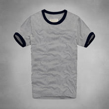 2017 summer t shirt men's short-sleeved 100% cotton T-shirt men bottoming shirt solid color Casual clothes Male Tops & Tees