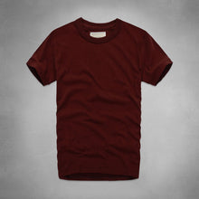 2017 summer t shirt men's short-sleeved 100% cotton T-shirt men bottoming shirt solid color Casual clothes Male Tops & Tees