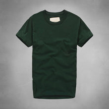 2017 summer t shirt men's short-sleeved 100% cotton T-shirt men bottoming shirt solid color Casual clothes Male Tops & Tees
