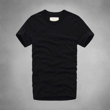 2017 summer t shirt men's short-sleeved 100% cotton T-shirt men bottoming shirt solid color Casual clothes Male Tops & Tees