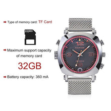 Foxwear Smart Camera Watch Remote Control by WIFI Sports Action Voice Video Recorder DVR With Led Flashlight for Android iOS