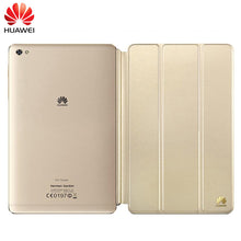Original Huawei MediaPad M2 Sleep Wake Case 3 Folding Flip Leather Cover M2 8.0 Official Front Flip Cover Funda Smart Dormancy